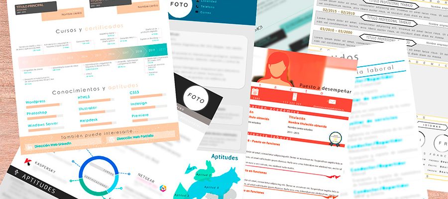 Diseño Gráfico – Currículums creativos
