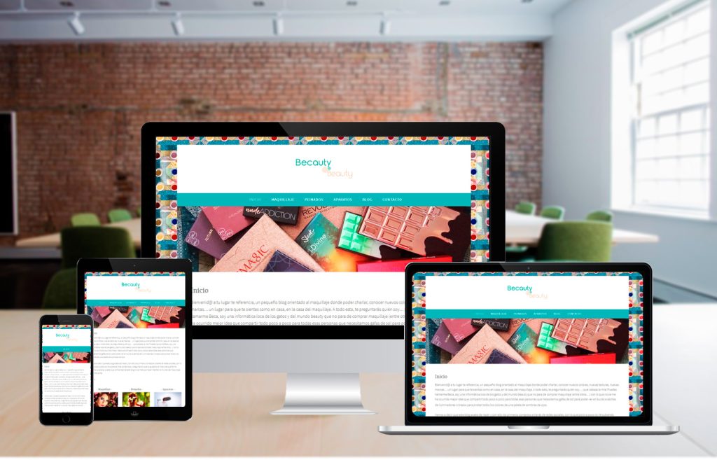 Diseño Web - Becauty