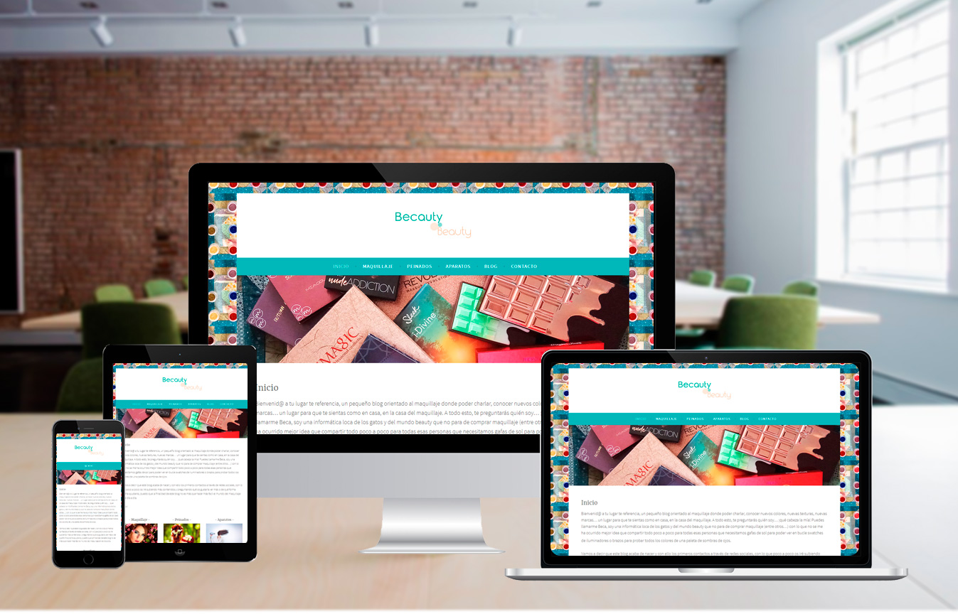 Diseño Web – Becauty
