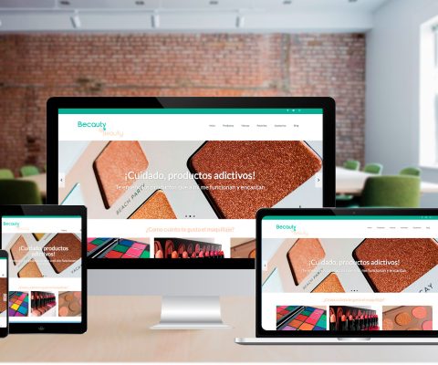 Diseño Web - Rediseño Becauty