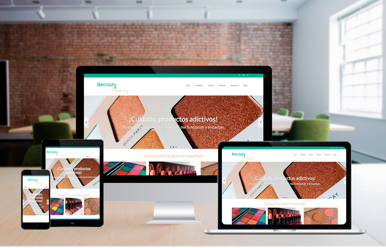 Rediseño Web – Becauty