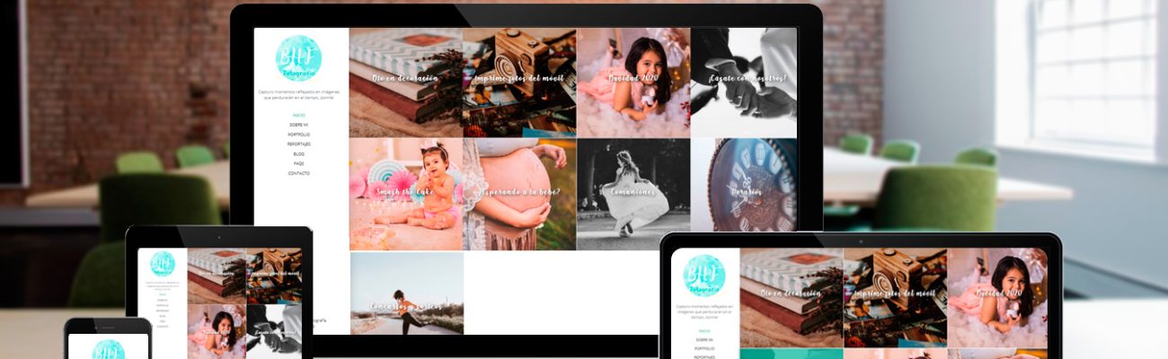Rediseño Web – BHFotografía