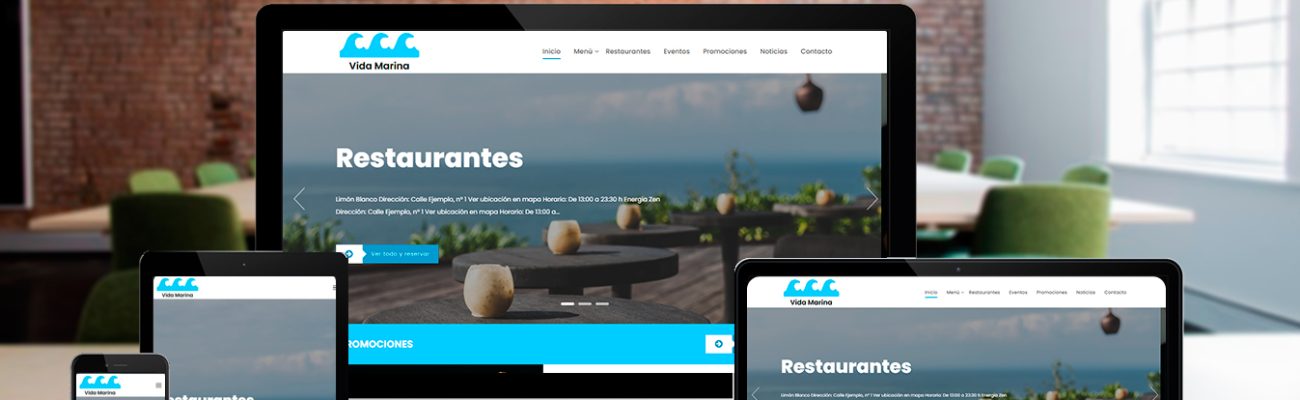 Diseño Web – Vida Marina