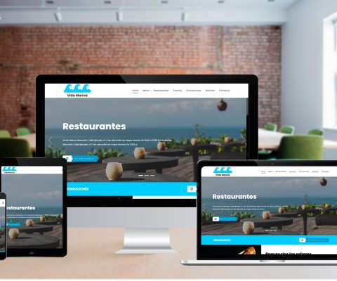 Diseño Web - Vida marina