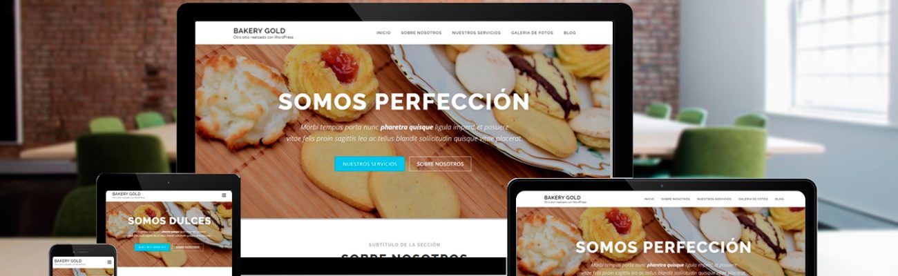 Diseño Web – Bakery Gold