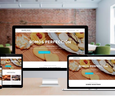 Diseño Web - Bakery Gold