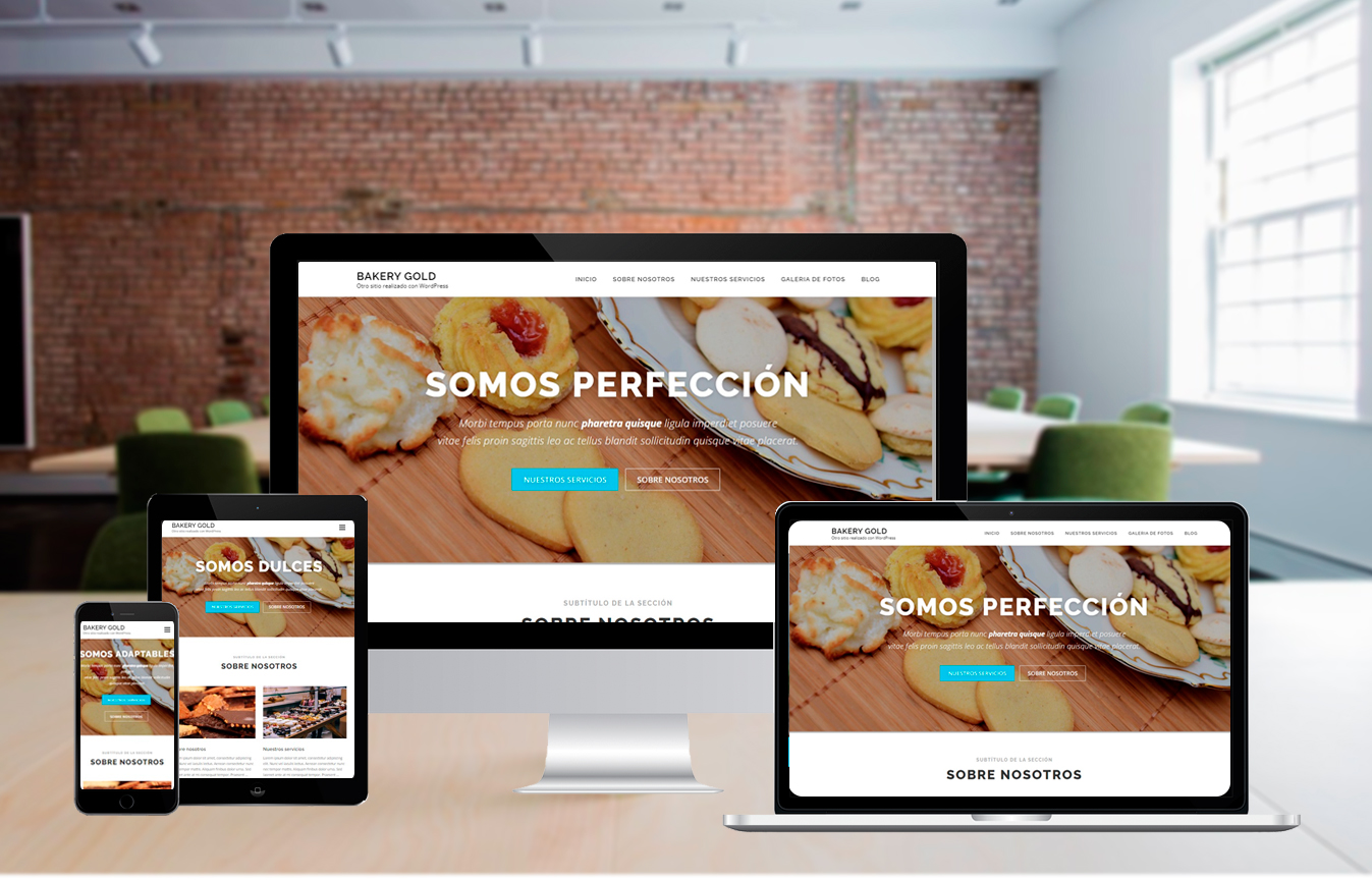 Diseño Web – Bakery Gold