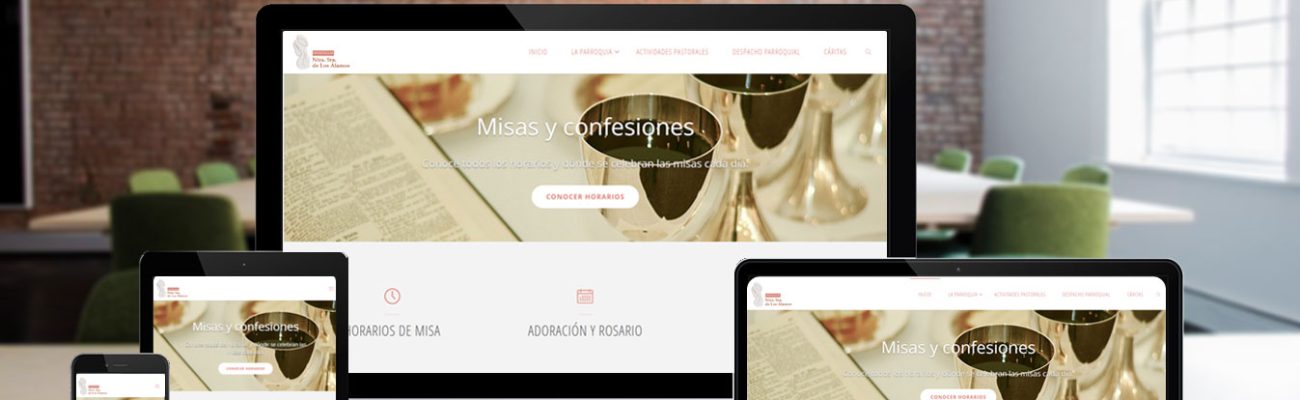 Diseño Web – Parroquia Los Álamos