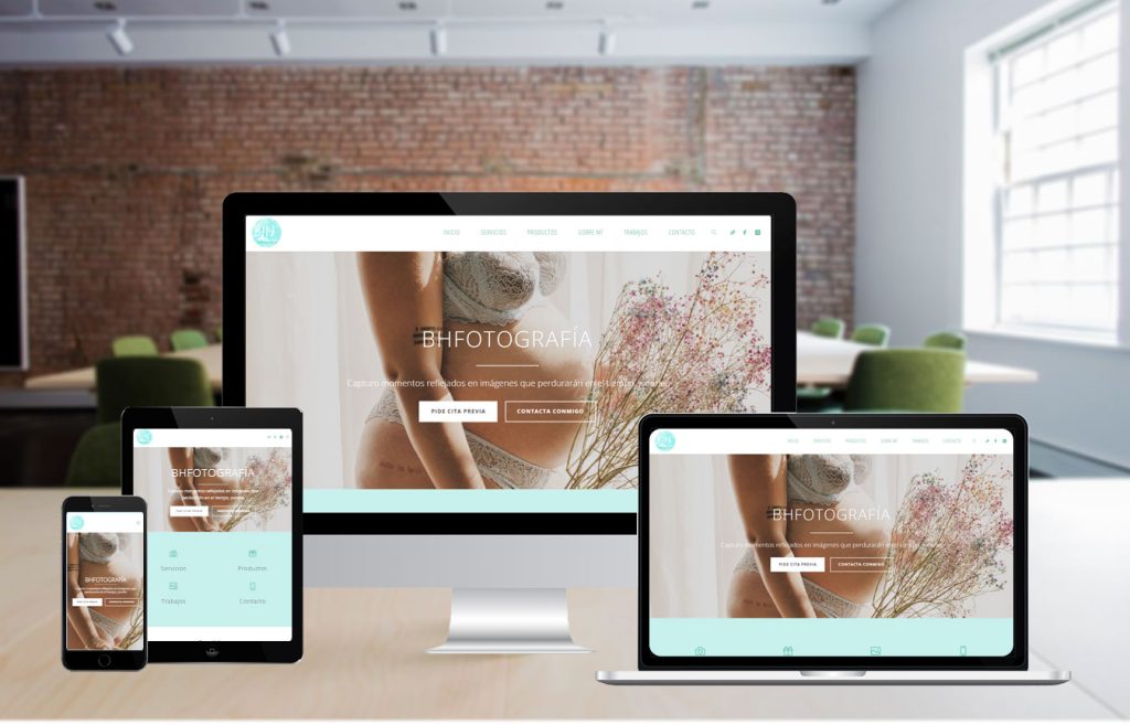 Diseño Web - Rediseño BHFotografía