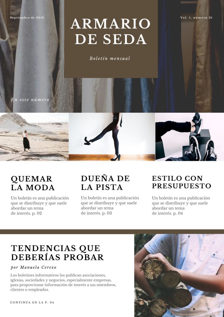 Email tipo Newsletter