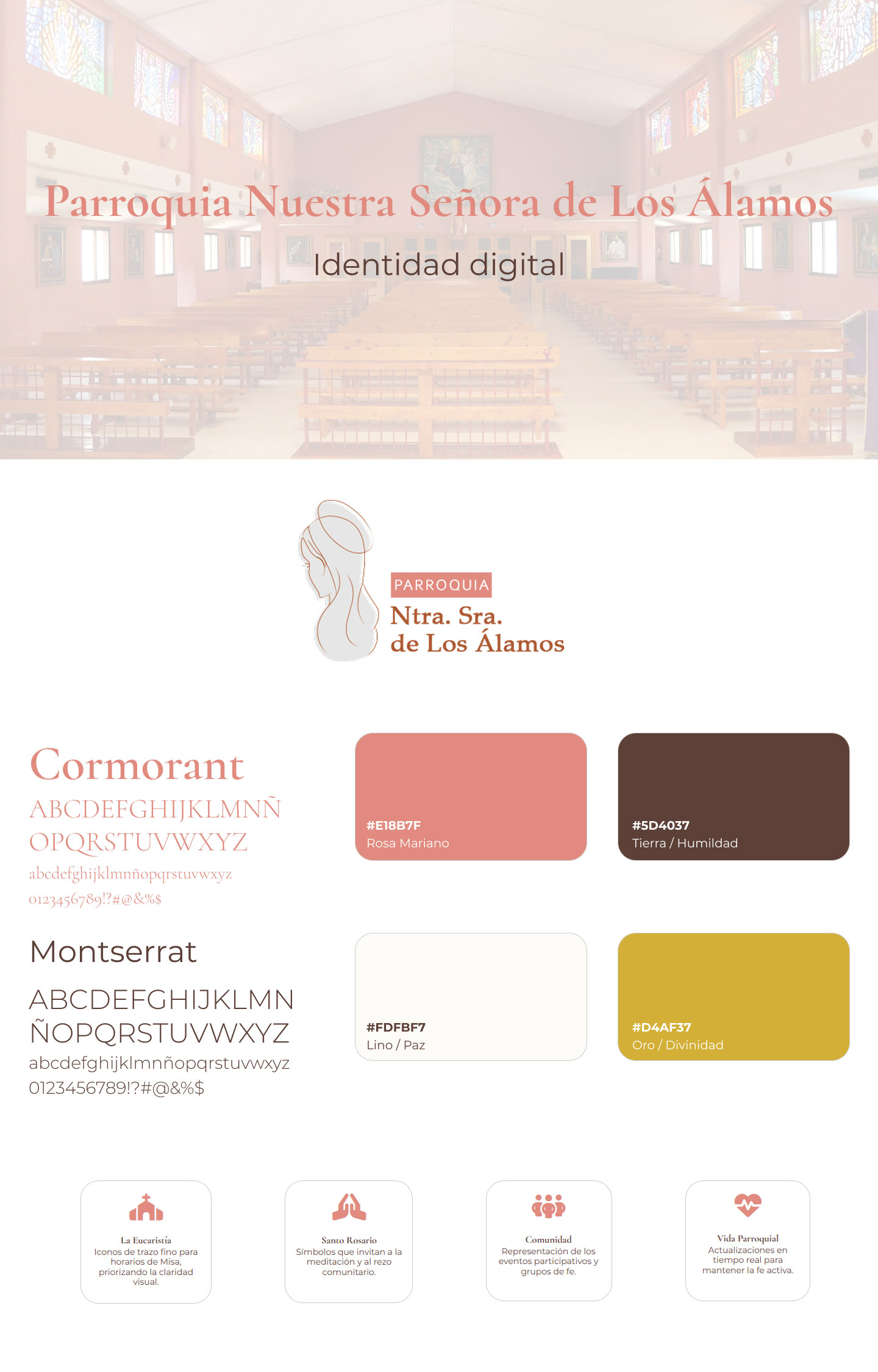 Brandboard parroquia Madrid actualizado 2026