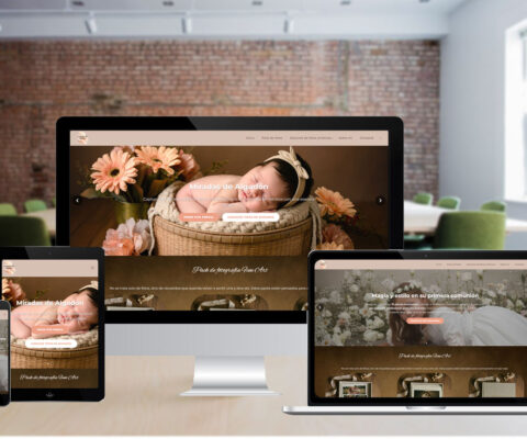 Diseño Web - Página profesional fotógrafa Madrid