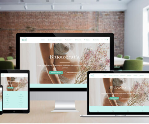 Diseño Web - Rediseño BHFotografia y Mantenimiento 2026