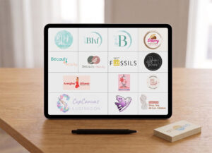 Diseño gráfico - Composición diferentes logotipos