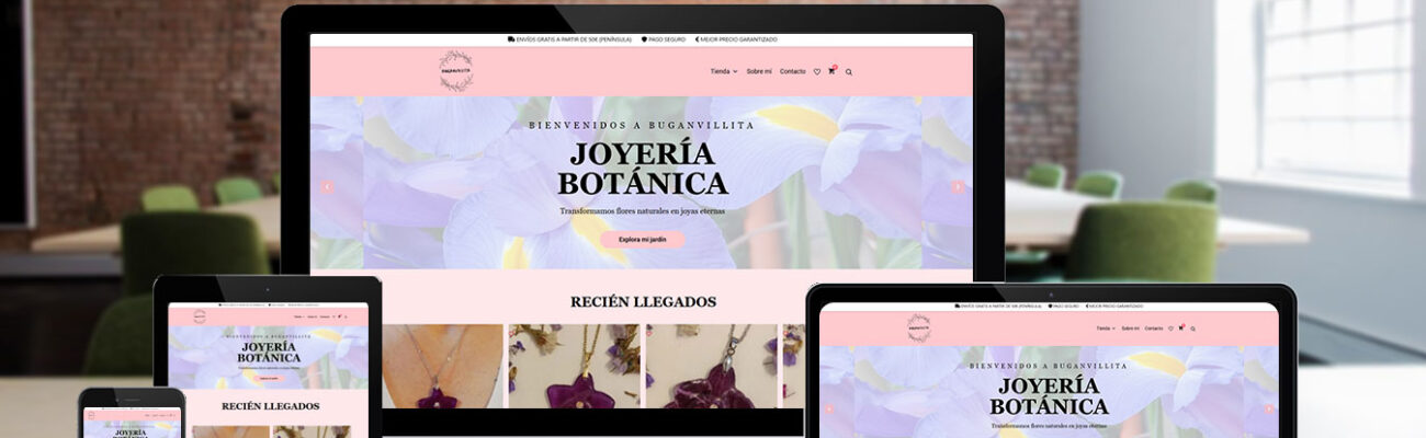 Mantenimiento Web para Tienda Online de joyas de artesanía en Barcelona