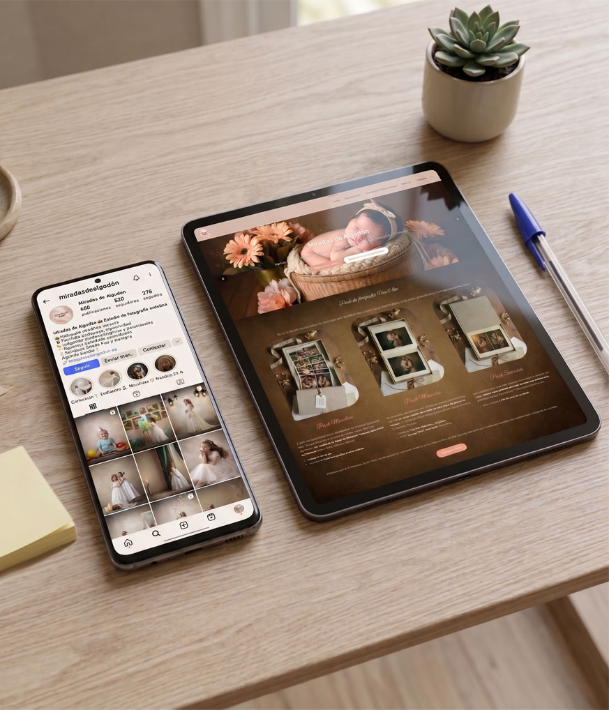 Portfolio redes sociales - optimización y SEO