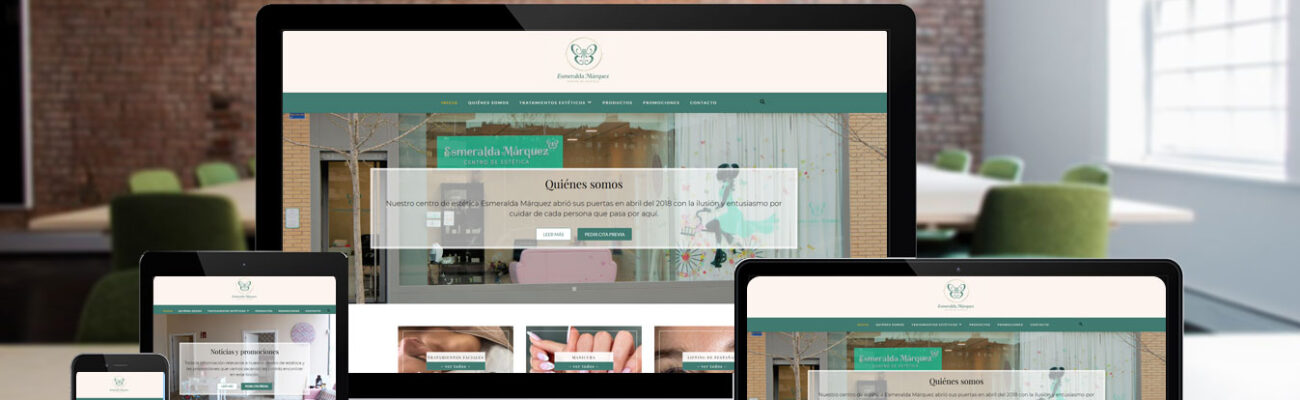 Rediseño Web Página Profesional para Centro de Estética en Madrid