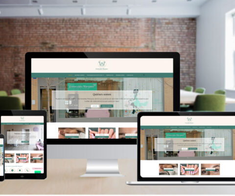 Rediseño Web - Página profesional Centro de estética Madrid