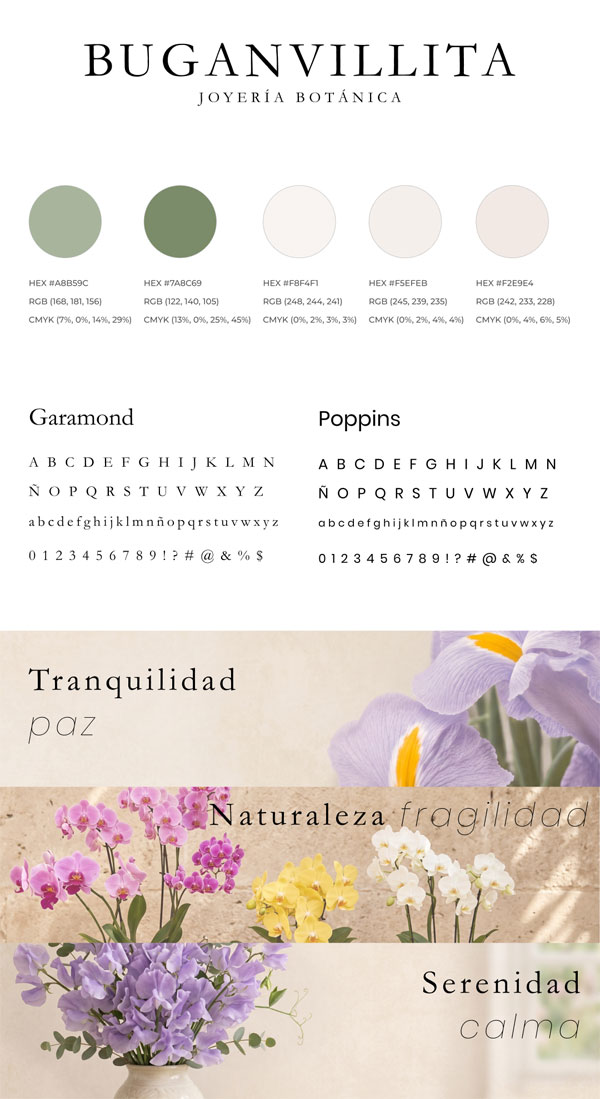 Buganvillita - Brand Board