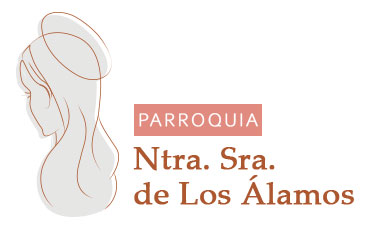 Logotipo original con historia de Parroquia con templo y capilla en Madrid